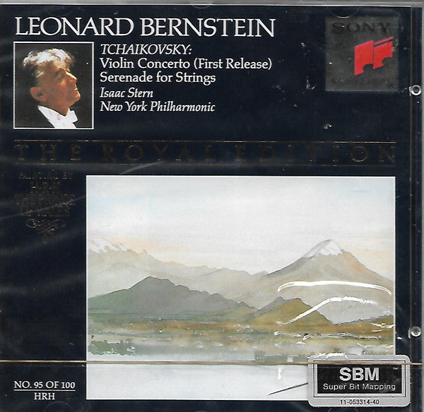 Leonard Bernstein, Pyotr Ilyich Tchaikovsky, New York Philharmonic : Violin Concerto (First Release). Serenade For Strings (CD, Comp, RM)