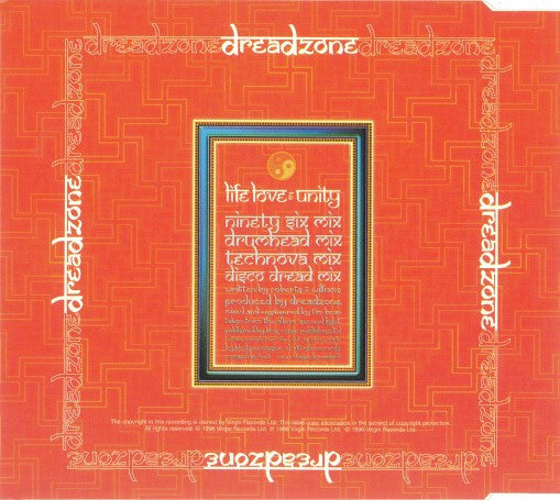 Dreadzone : Life, Love & Unity (CD, Single, Ltd)