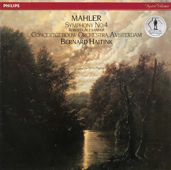 Gustav Mahler, Roberta Alexander, Concertgebouworkest, Bernard Haitink : Symphony No. 4 (LP, Album)