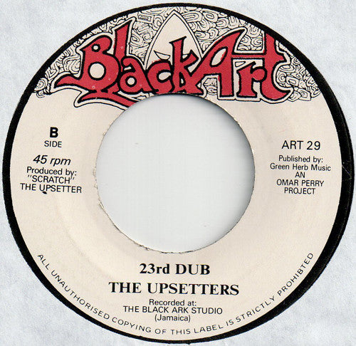 Juks Dread* & Big Youth / The Upsetters : 23rd Psalm / 23rd Dub (7", RE)
