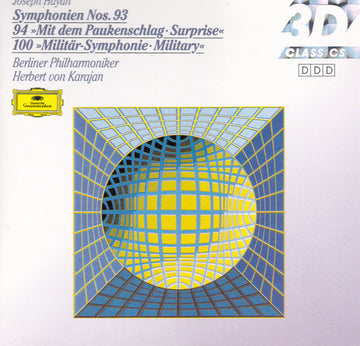 Joseph Haydn / Berliner Philharmoniker, Herbert von Karajan : Symphonien Nos. 93 94 »Mit Dem Paukenschlag ·Surprise « - 100 » Militär-Symphonie · Military «   (CD, Comp)