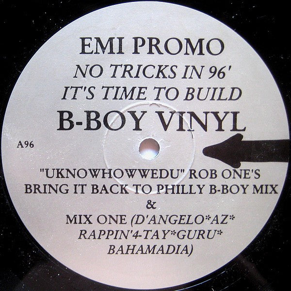 Various : EMI Promo - No Tricks In 96' It's Time To Build (12", Promo)