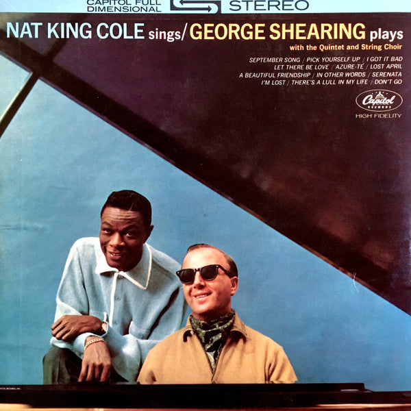 Nat King Cole / George Shearing : Nat King Cole Sings / George Shearing Plays (LP, Mono)