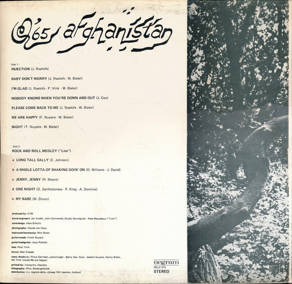Q'65* : Afghanistan (LP, Album)