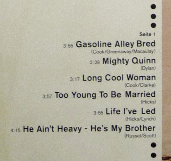Hollies* : Greatest, Vol. 2 (LP, Comp)