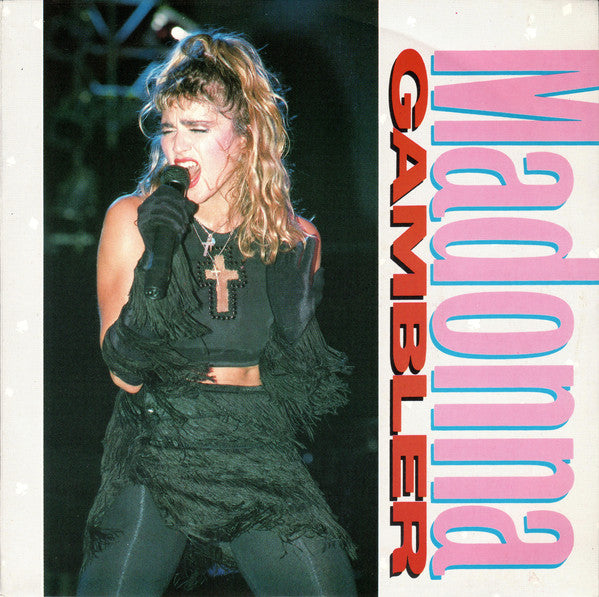 Madonna : Gambler (7", Single)