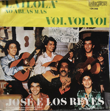 José E Los Reyes : Lailola ( No Ablas Mas ) (7", Single)