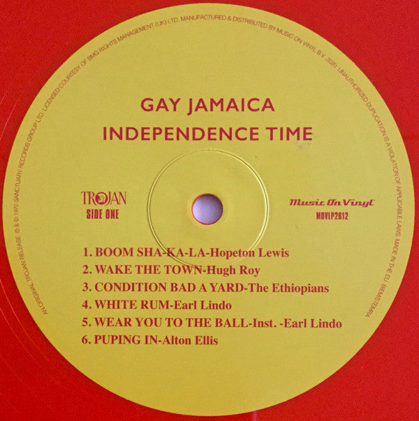 Various : Gay Jamaica Independence Time (LP, Comp, Ltd, Num, RP, Ora)