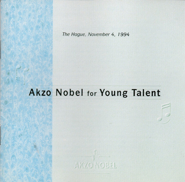 Yayoi Toda, Ricardo Castro, Residentie Orkest, Leonid Grin : Akzo Nobel For Young Talent (CD)