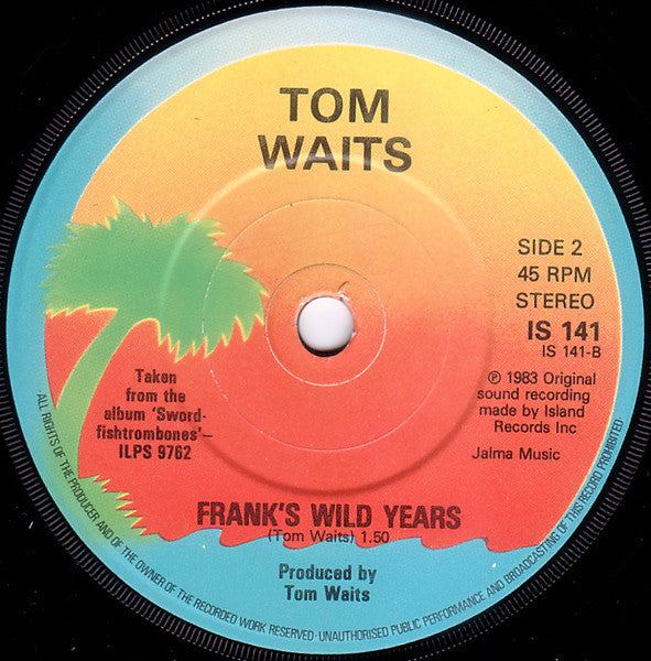 Tom Waits : In The Neighborhood (7", Single, PS)