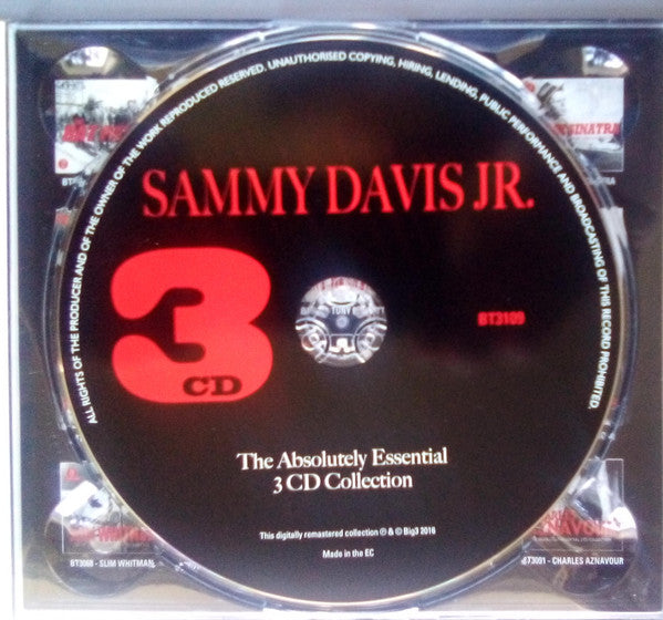 Sammy Davis Jr. : The Absolutely Essential 3 CD Collection (3xCD, Comp, RM)