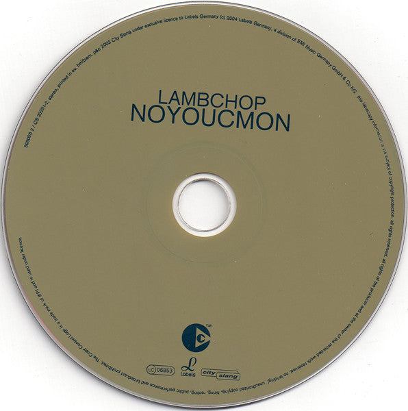 Lambchop : Noyoucmon (CD, Album, Copy Prot., Promo)