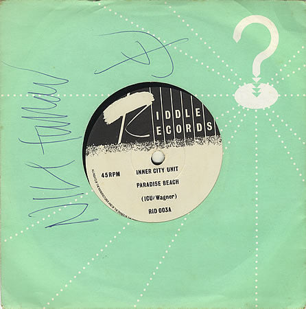 Inner City Unit : Paradise Beach (7", Single)
