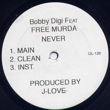 Bobby Digital / Lex Diamonds : Never / Straight Out The Gutter (12")