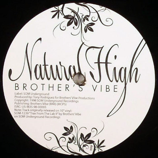 Brothers' Vibe / Papol : Natural High / Lapidus From Island (12")