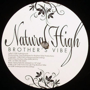 Brothers' Vibe / Papol : Natural High / Lapidus From Island (12")