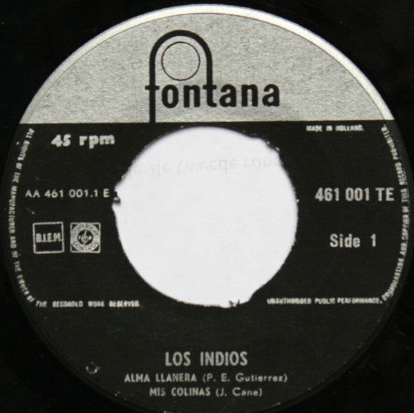 Los Indios : Alma Llanera (7", EP)