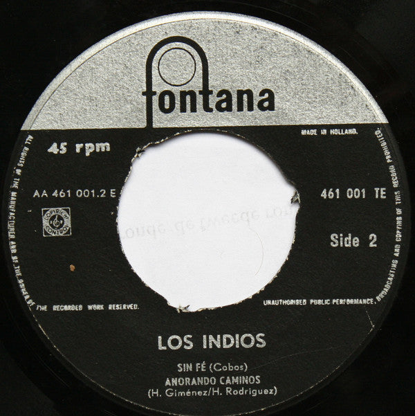 Los Indios : Alma Llanera (7", EP)