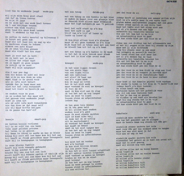 Bots : Van Kwaad Tot Erger (LP, Album)