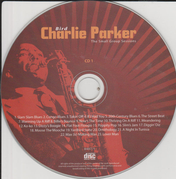 Charlie Parker : The Small Group Sessions (3xCD, Comp)