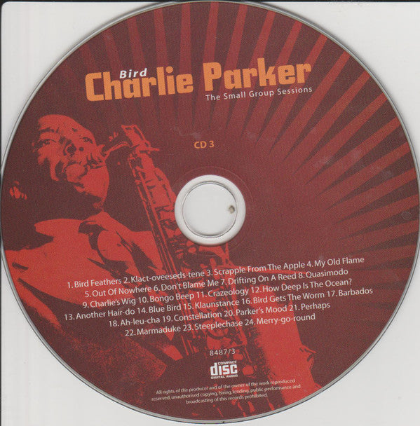 Charlie Parker : The Small Group Sessions (3xCD, Comp)