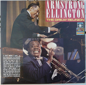 Louis Armstrong, Duke Ellington : The Great Reunion (2xLP, Comp, Gat)