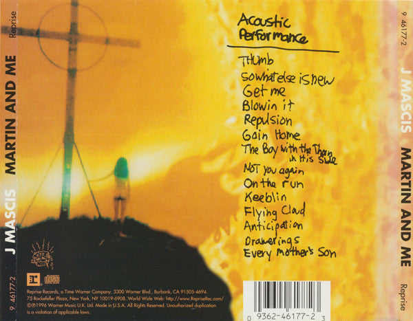 J Mascis : Martin + Me (CD, Album)