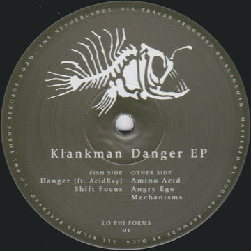 Klankman : Danger EP (12", EP)