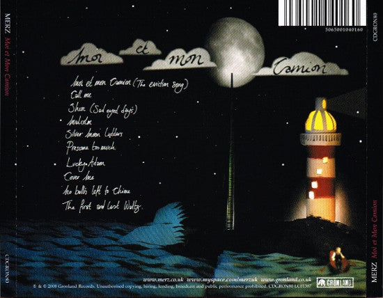 Merz : Moi Et Mon Camion (CD, Album)
