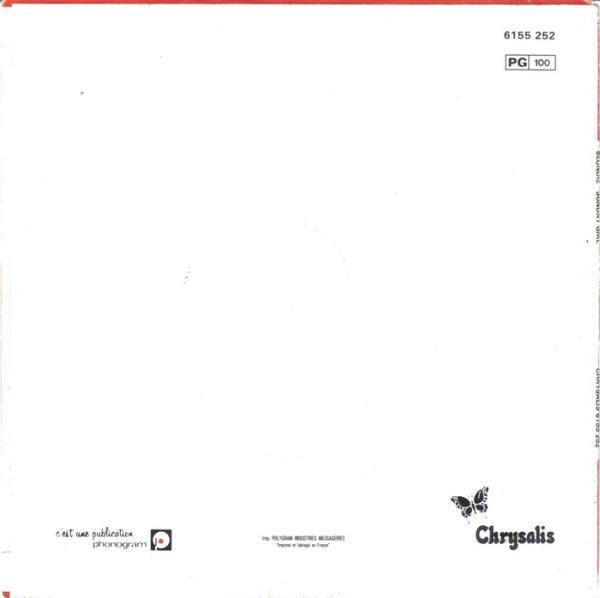 Blondie : Sunday Girl / Sunday Girl (French Version)  (7", Single)