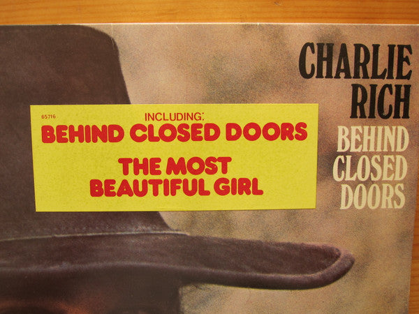 Charlie Rich : Behind Closed Doors (LP, Album)