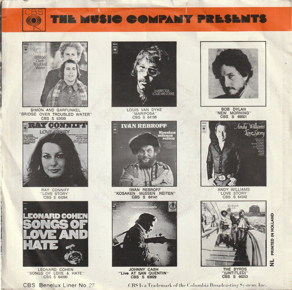 Max En Betsy Anders : Morgen Is Alles Vergeven (7", Single, 4-P)