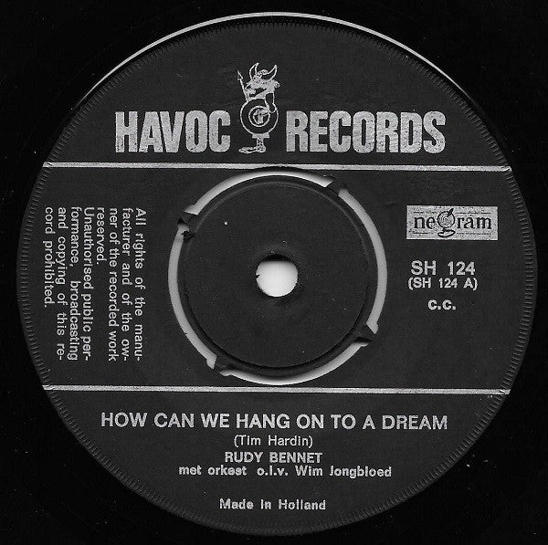 Rudy Bennett : How Can We Hang On To A Dream (7", Single, 4-P)