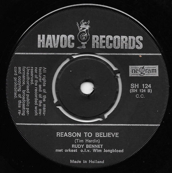 Rudy Bennett : How Can We Hang On To A Dream (7", Single, 4-P)