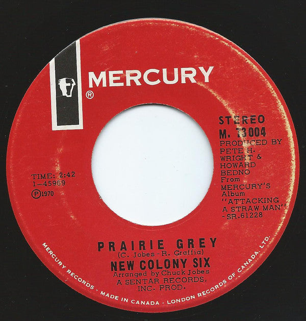 The New Colony Six : Barbara, I Love You / Prairie Grey (7")