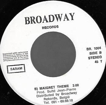 The Professionals (8) : Primitive Man (7", Single)