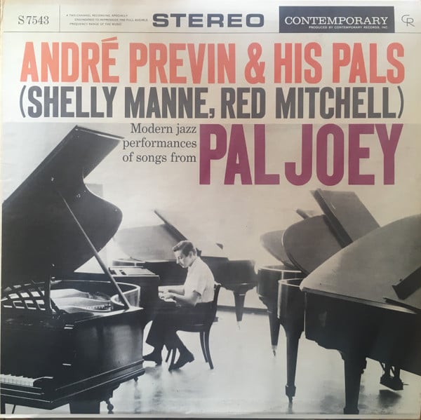 André Previn & His Pals : Modern Jazz Performances Of Songs From Pal Joey (LP, Album, RE)