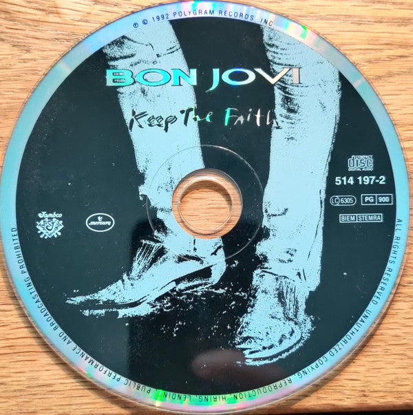 Bon Jovi : Keep The Faith (CD, Album)