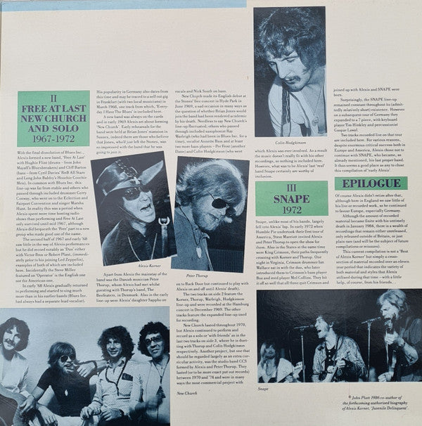Alexis Korner : Alexis Korner And... 1961 - 1972 (2xLP, Comp, RM)