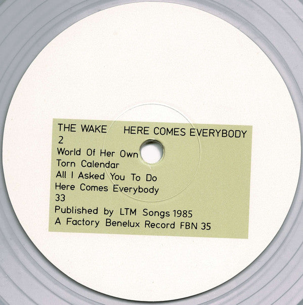 The Wake : Here Comes Everybody (LP, Album, Ltd, RM, Cle + 7", RM)