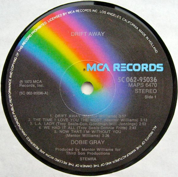 Dobie Gray : Drift Away (LP, Album)