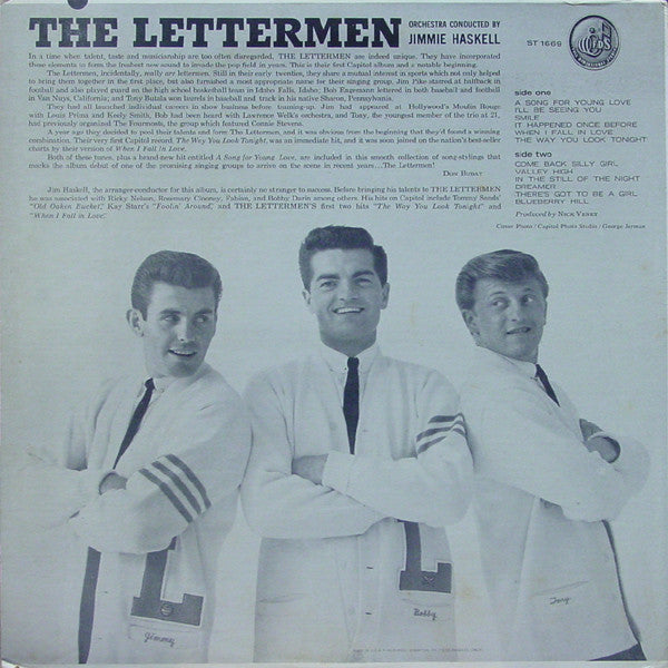 The Lettermen : A Song For Young Love (LP, Album, Scr)