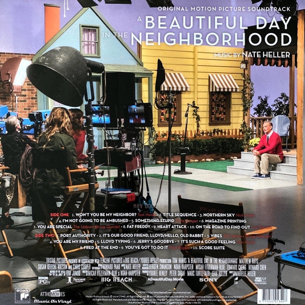 Nate Heller : A Beautiful Day In The Neighborhood (Original Motion Picture Soundtrack) (LP, Ltd, Num, Red)