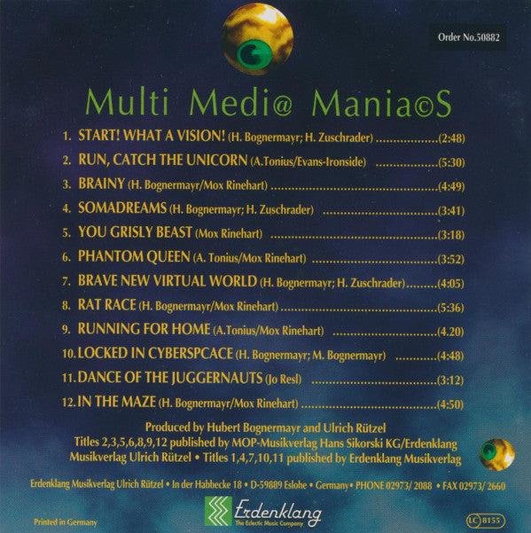 Multi Medi@ Mania©S : Multi Medi@ Mania©S (CD, Album)