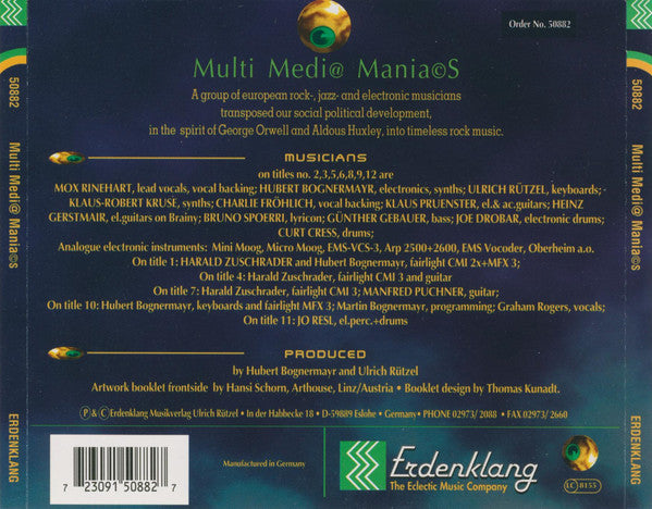 Multi Medi@ Mania©S : Multi Medi@ Mania©S (CD, Album)