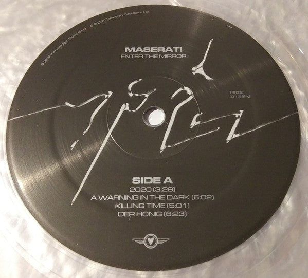 Maserati : Enter The Mirror (LP, Album, Ltd, Sil)