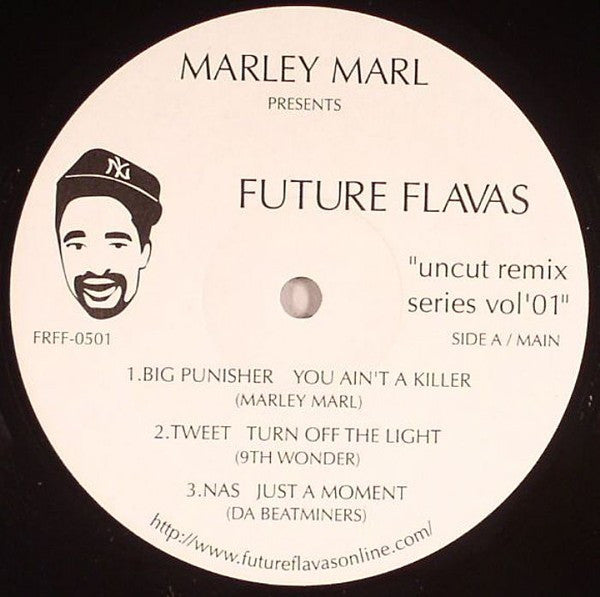 Marley Marl : Future Flavas "Uncut Remix Series Vol'01" (12", Unofficial)