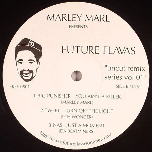 Marley Marl : Future Flavas "Uncut Remix Series Vol'01" (12", Unofficial)