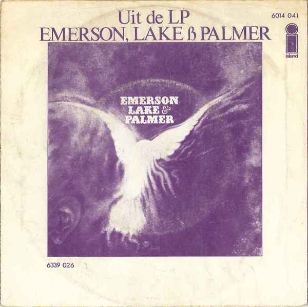 Emerson, Lake & Palmer : Lucky Man / Knife-Edge (7", Single, 3-P)