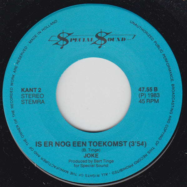 Joke (28) : Waarom Niets Zeggen (7", Single)